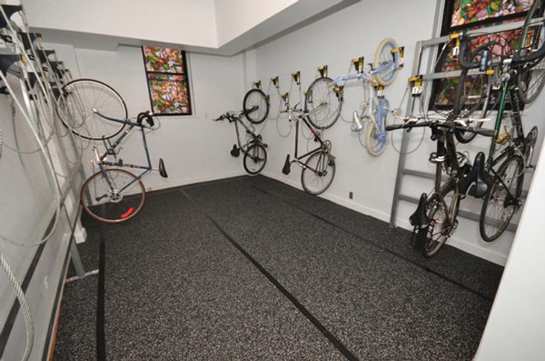Bicycle-Storage-with-WireCrafters-Wall-Rider-Storage-Hooks