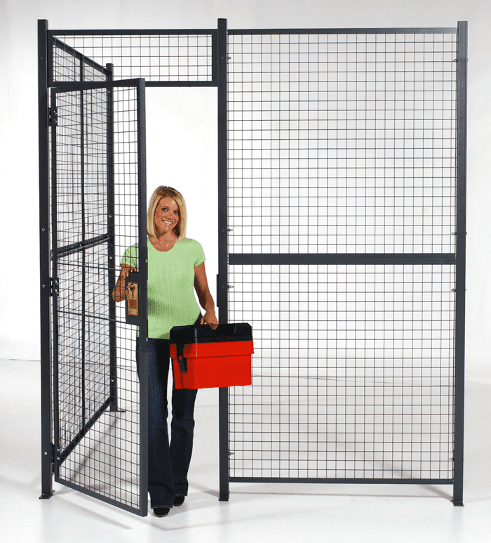 Tool Storage Crib for Shop Maintenance Cage