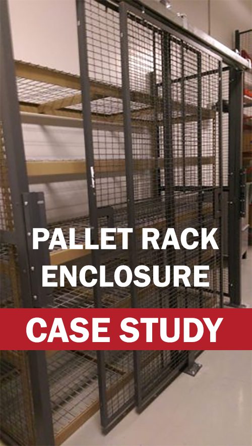 pallet rack enclosure