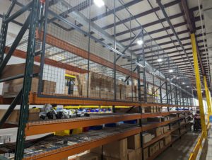 Securing Walkways with Pallet Racking | Case Study | WireCrafters